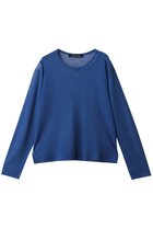【ミズイロ インド/mizuiro ind】のsheer crew neck P/O プルオーバー blue|ID: prp329100004893977 ipo3291000000036872135