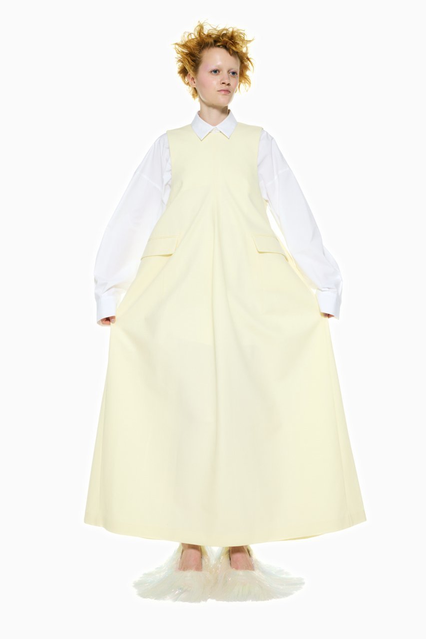 【エンフォルド/ENFOLD】のJUMPER DRESS 大人の最旬トレンドファッション＆コーディネート founy(ファウニー) 　ファッション　Fashion　レディースファッション　Fashion for Women　パンツ　Pants & Trousers　おすすめ　Recommended / Our Picks　カットソー　Cut and Sewn Top　ストレート　Straight, Straight Cut　ドレス　Dress, One-Piece　フォルム　Silhouette, Form　other-6|ID: prp329100004893981 ipo3291000000036953745