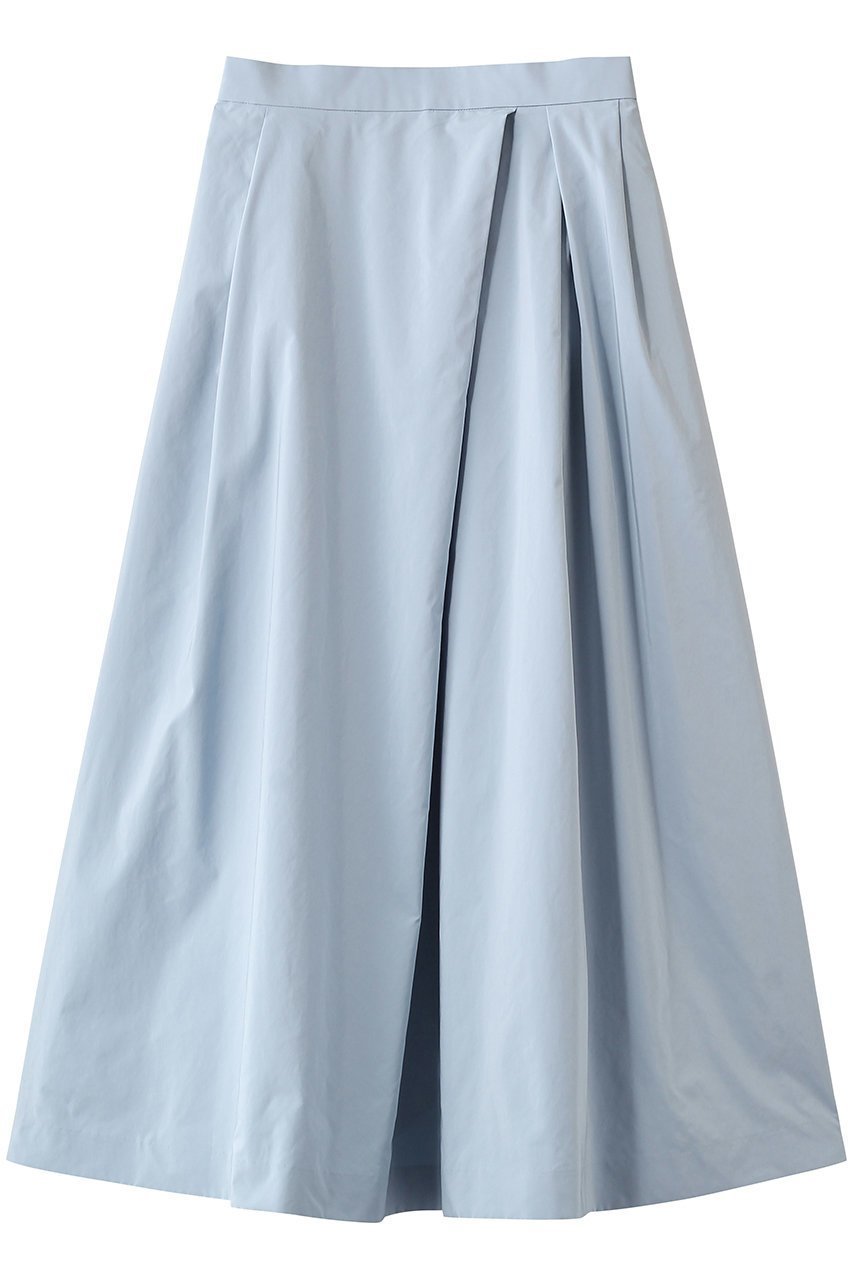 【ティアラ/Tiara】のアシンメトリータックスカート インテリア・キッズ・メンズ・レディースファッション・服の通販 founy(ファウニー) 　ファッション　Fashion　レディースファッション　Fashion for Women　スカート　Skirts　ロングスカート　Long Skirts / Maxi & Midi Skirts　アシンメトリー　Asymmetrical Style　タフタ　Taffeta, Structured Fabric　フレア　Flare, Flared　ロング　Long, Long-Length　再入荷　Restock / Back in Stock　夏　Summer　春　Spring　S/S・春夏　SS, Spring/Summer, Warm Season　サックス|ID: prp329100004893997 ipo3291000000036582827