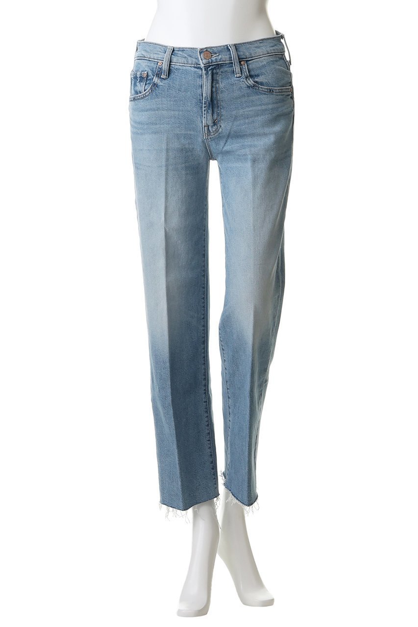 【マザー/MOTHER】のMID RISE RAMBLER ZIP ANKLE FRAY ストレートデニム (BKK) 大人の最旬トレンドファッション＆コーディネート founy(ファウニー) 　ファッション　Fashion　レディースファッション　Fashion for Women　パンツ　Pants & Trousers　デニムパンツ・ジーンズ・美脚デニム　Denim Jeans & Pants　アンクル　Ankle-Length Design　シンプル　Simple, Minimal　ストレート　Straight, Straight Cut　センター　Center, Center Line　デニム　Denim, Jeans Material　other-2|ID: prp329100004894003 ipo3291000000036582887