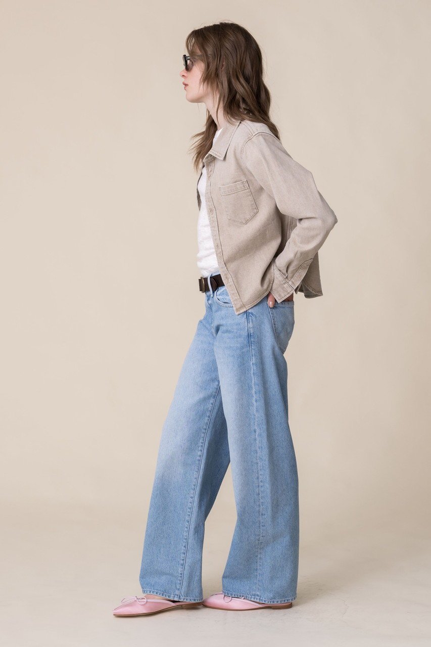 【マザー/MOTHER】のTHE POPSICLE SNEAK ワイドストレートデニム (MUH) 人気、トレンドファッション・服の通販 founy(ファニー) 　ファッション　Fashion　レディースファッション　Fashion for Women　パンツ　Pants & Trousers　デニムパンツ・ジーンズ・美脚デニム　Denim Jeans & Pants　おすすめ　Recommended / Our Picks　ストレート　Straight, Straight Cut　デニム　Denim, Jeans Material　トレンド　Trend, Trending Now　ワイド　Wide, Wide Fit　other-6|ID: prp329100004894004 ipo3291000000036893102