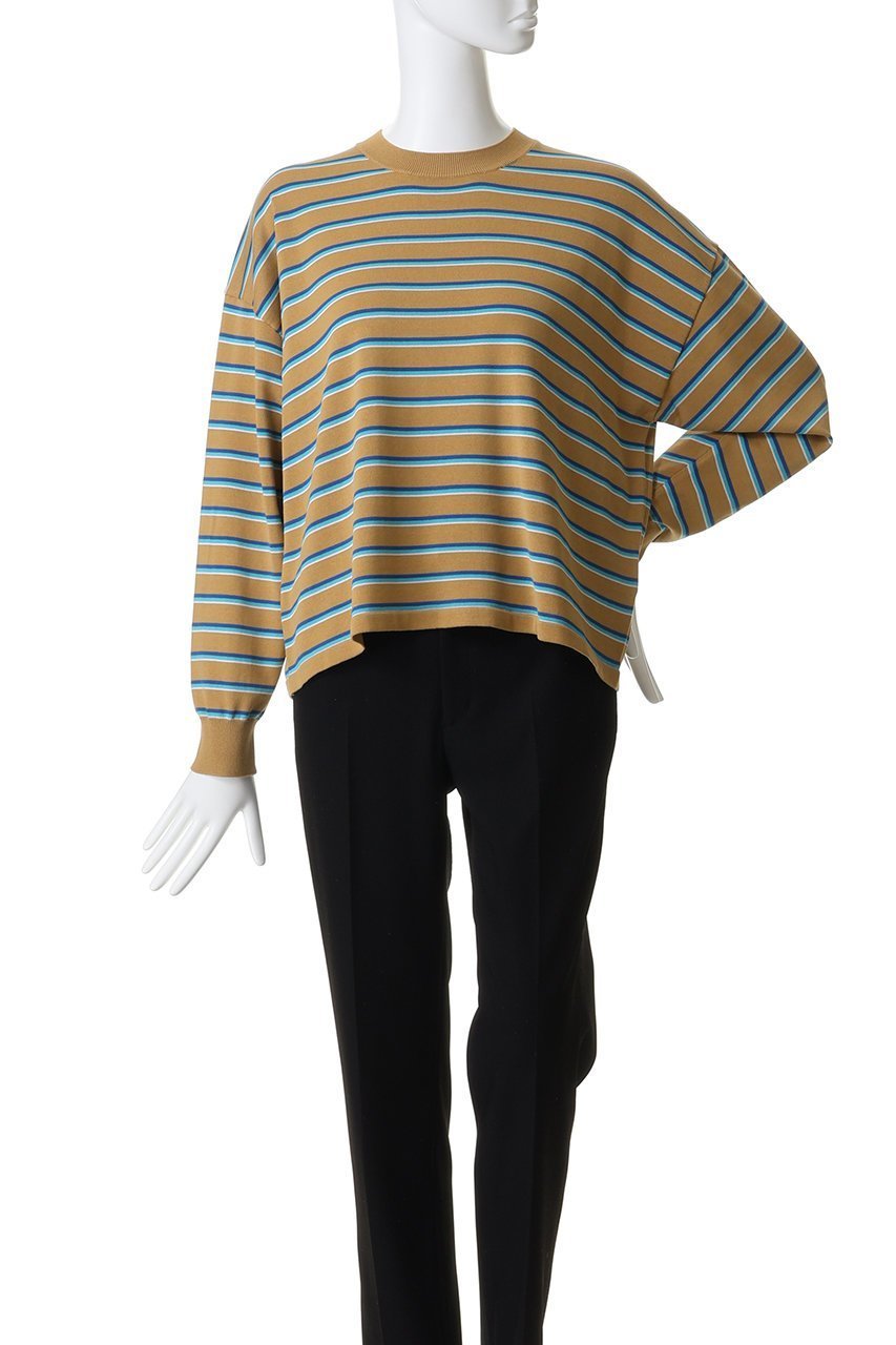 【ティアラ/Tiara】のマルチボーダーニット 人気、トレンドファッション・服の通販 founy(ファニー) ファッション Fashion レディースファッション Fashion for Women トップス・カットソー Cut & Sew Tops ニット Knit Tops & Sweaters カジュアルプルオーバー・ニットトップス Pullovers & Knit Tops / Casual Pullovers ボーダー Border, Stripe 春 Spring other-2|ID: prp329100004894009 ipo3291000000036612631