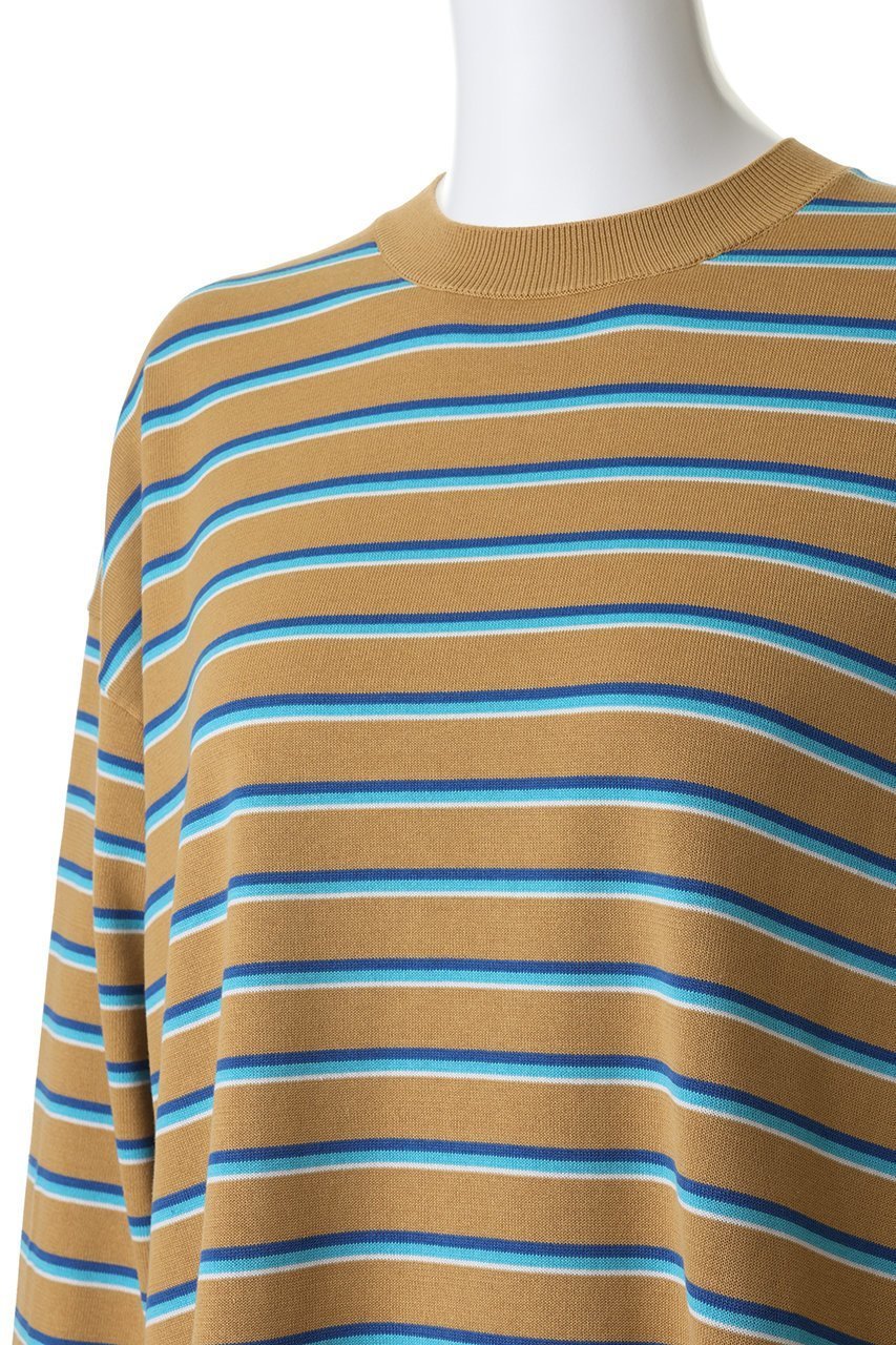 【ティアラ/Tiara】のマルチボーダーニット 人気、トレンドファッション・服の通販 founy(ファニー) ファッション Fashion レディースファッション Fashion for Women トップス・カットソー Cut & Sew Tops ニット Knit Tops & Sweaters カジュアルプルオーバー・ニットトップス Pullovers & Knit Tops / Casual Pullovers ボーダー Border, Stripe 春 Spring other-5|ID: prp329100004894009 ipo3291000000036612637