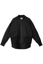 【ル フィル/LE PHIL】のボンバージャケット 人気、トレンドファッション・服の通販 founy(ファニー) ファッション Fashion レディースファッション Fashion for Women アウター Coat / Outerwear Collection レディースジャケット・軽アウター Jackets ブルゾンジャケット・スポーティアウター Blouson Jackets サテン Satin, Glossy Fabric シルク Silk, 100% Silk ジャケット Jacket, Outerwear ブルゾン Blouson, Bomber Jacket モダン Modern, Contemporary エレガント 上品 Elegant thumbnail ブラック|ID: prp329100004894015 ipo3291000000036582989