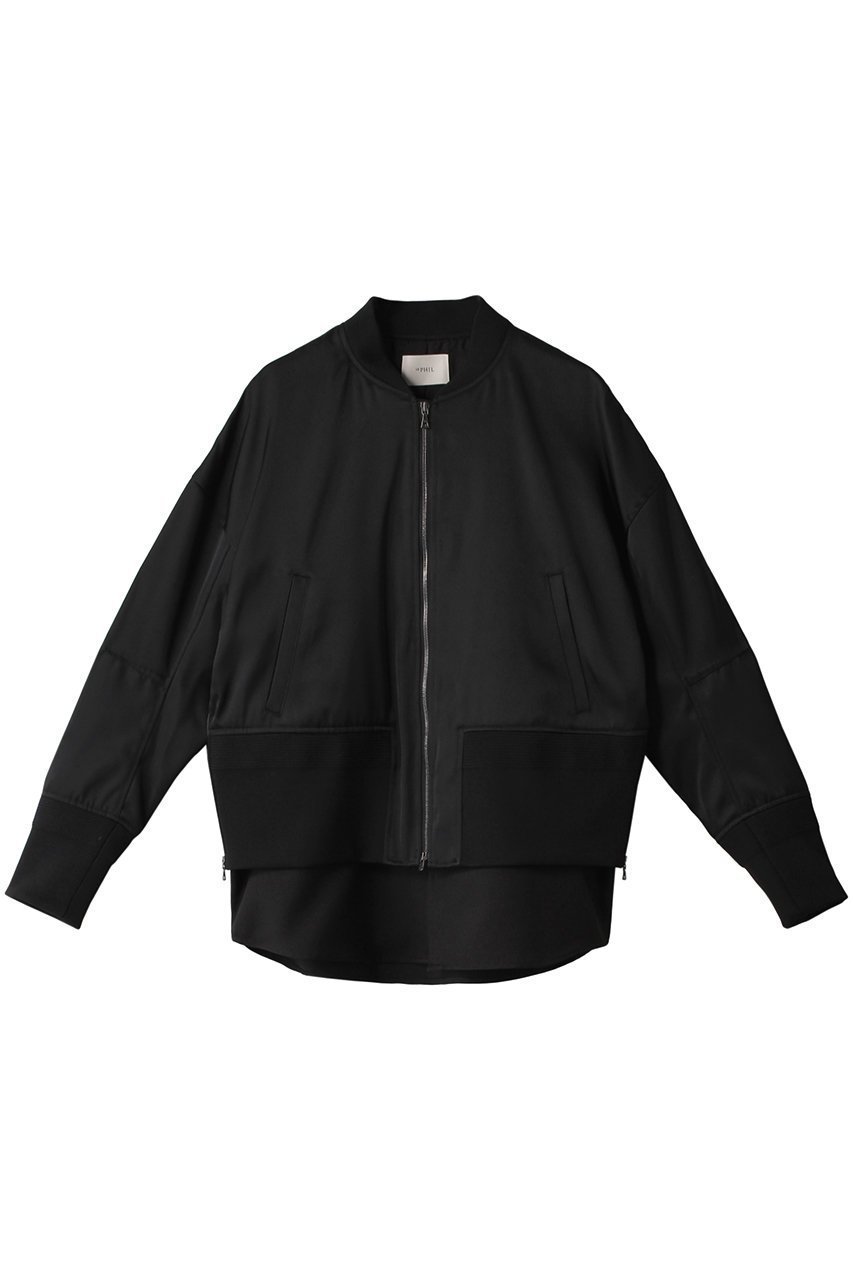 【ル フィル/LE PHIL】のボンバージャケット インテリア・キッズ・メンズ・レディースファッション・服の通販 founy(ファニー) ファッション Fashion レディースファッション Fashion for Women アウター Coat / Outerwear Collection レディースジャケット・軽アウター Jackets ブルゾンジャケット・スポーティアウター Blouson Jackets サテン Satin, Glossy Fabric シルク Silk, 100% Silk ジャケット Jacket, Outerwear ブルゾン Blouson, Bomber Jacket モダン Modern, Contemporary エレガント 上品 Elegant ブラック|ID: prp329100004894015 ipo3291000000036582989