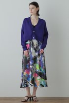 【ヒューエルミュージアム/hueLe Museum】の【STUMBLY】Printed Flare Skirt ピンク|ID: prp329100004894023 ipo3291000000036893414