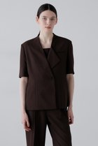 【アドーア/ADORE】のドライツイルジャケット 大人の最旬トレンドファッション＆コーディネート founy(ファウニー) ファッション Fashion レディースファッション Fashion for Women アウター Coat / Outerwear Collection レディースジャケット・軽アウター Jackets おすすめ Recommended / Our Picks ジャケット Jacket, Outerwear セットアップ Set-Up, Coordinated Outfit ドレープ Drape, Draping Fabric thumbnail ブラウン|ID: prp329100004894025 ipo3291000000036880053