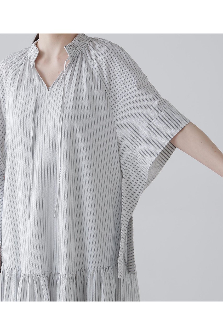 【アドーア/ADORE】のサッカーストライプワンピース 人気、トレンドファッション・服の通販 founy(ファニー) ファッション Fashion レディースファッション Fashion for Women ワンピース Dresses チュニック Tunic Tops & Dresses ギャザー Gathered, Ruffled ストライプ Stripe, Striped Pattern タフタ Taffeta, Structured Fabric チュニック Tunic, Long Top リボン Ribbon, Bow ロング Long, Long-Length other-6|ID: prp329100004894026 ipo3291000000036583088