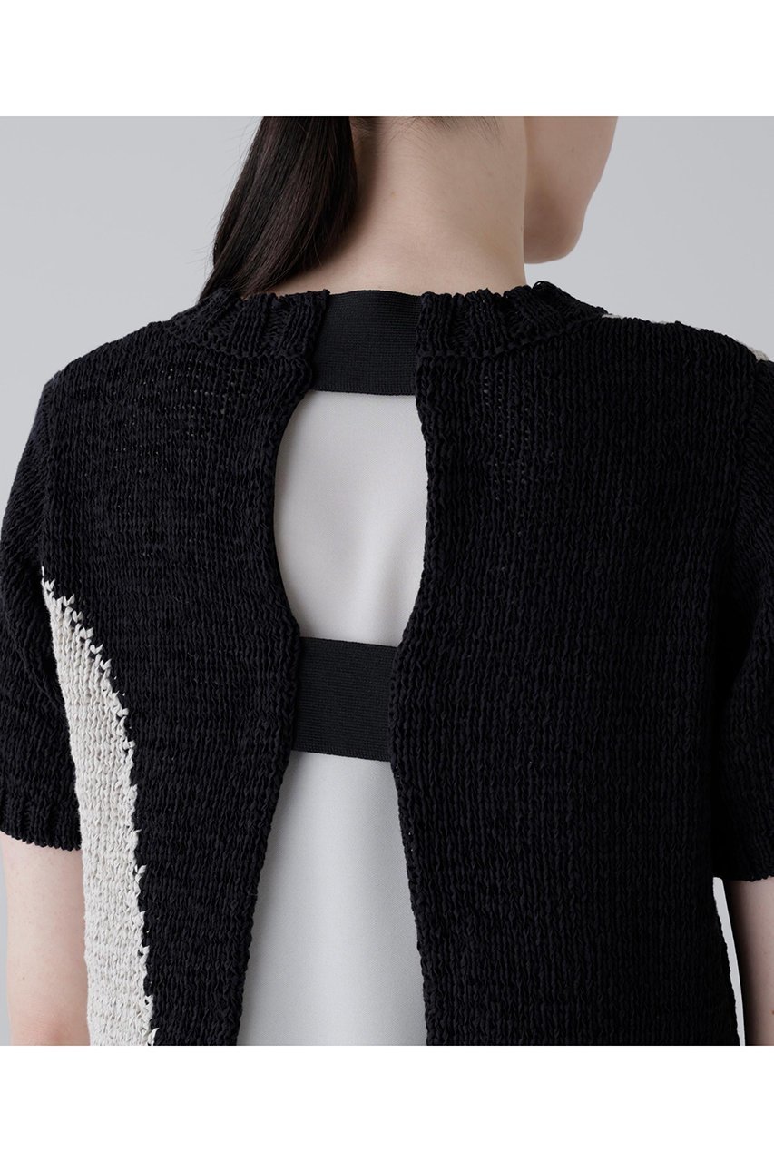 【アドーア/ADORE】のテープインターシャニット 人気、トレンドファッション・服の通販 founy(ファニー) 　ファッション　Fashion　レディースファッション　Fashion for Women　トップス・カットソー　Cut & Sew Tops　ニット　Knit Tops & Sweaters　カジュアルプルオーバー・ニットトップス　Pullovers & Knit Tops / Casual Pullovers　インナー　Innerwear　ショート　Short, Short Length　other-8|ID: prp329100004894028 ipo3291000000036583102