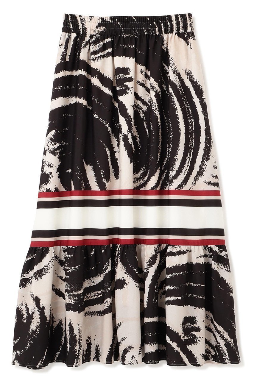 【アドーア/ADORE】のモダントライバルプリントスカート 人気、トレンドファッション・服の通販 founy(ファニー) ファッション Fashion レディースファッション Fashion for Women スカート Skirts ロングスカート Long Skirts / Maxi & Midi Skirts ティアード Tiered, Tiered Style プリント Print, Printed Pattern ボーダー Border, Stripe モダン Modern, Contemporary モチーフ Motif, Design Theme ロング Long, Long-Length 切替 Switching, Contrast Panel other-4|ID: prp329100004894036 ipo3291000000036583162