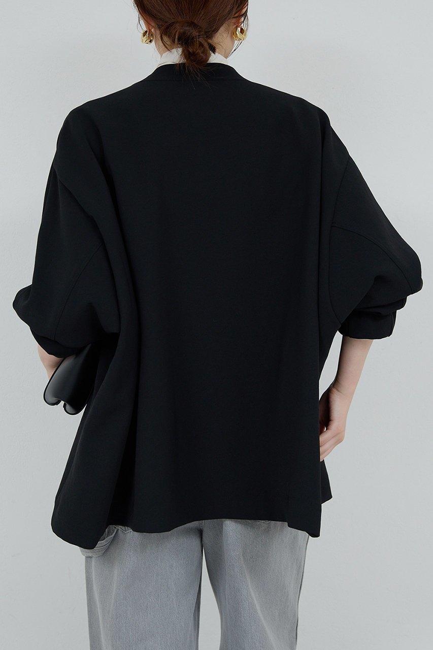 【ガリャルダガランテ/GALLARDAGALANTE】のジャージードルマンジャケット 人気、トレンドファッション・服の通販 founy(ファニー) 　ファッション　Fashion　レディースファッション　Fashion for Women　アウター　Coat / Outerwear Collection　レディースジャケット・軽アウター　Jackets　カーディガン　Cardigan, Knitwear　ジャケット　Jacket, Outerwear　デニム　Denim, Jeans Material　再入荷　Restock / Back in Stock　楽ちん　Easy Fit, Comfortable　other-8|ID: prp329100004894047 ipo3291000000036612730