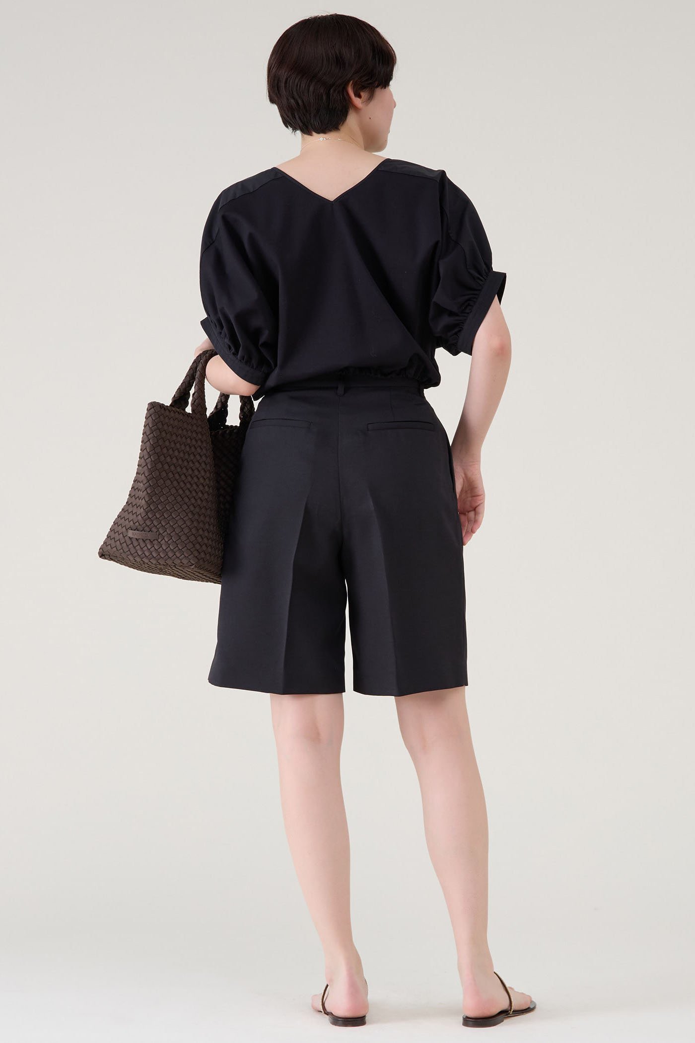 【マルティニーク/martinique】のツイルショートパンツ 人気、トレンドファッション・服の通販 founy(ファニー) 　ファッション　Fashion　レディースファッション　Fashion for Women　パンツ　Pants & Trousers　ショートパンツ・ハーフパンツ　High-Waisted & Relaxed Shorts　おすすめ　Recommended / Our Picks　クラシック　Classic, Timeless Style　ショート　Short, Short Length　ツイル　Twist, Twisted Detail　other-6|ID: prp329100004894048 ipo3291000000036583268