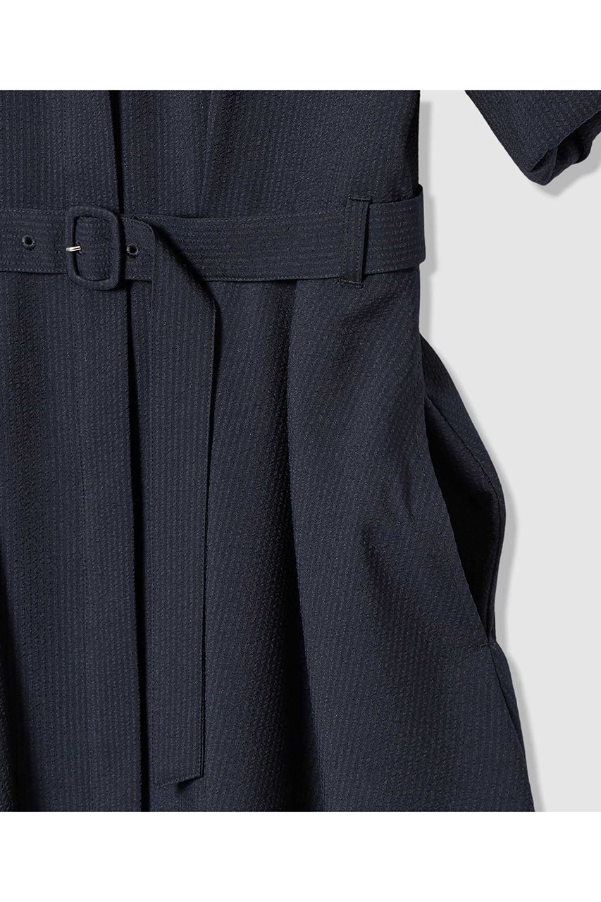 【アルアバイル/allureville】のサッカーターンバックワンピース 大人の最旬トレンドファッション＆コーディネート founy(ファウニー) 　ファッション　Fashion　レディースファッション　Fashion for Women　ワンピース　Dresses　チュニック　Tunic Tops & Dresses　サッカー　Seersucker, Summer Fabric　ストレッチ　Stretch, Stretchy Fabric　チュニック　Tunic, Long Top　ロング　Long, Long-Length　ビジネス 仕事 通勤　Business / Work / Commuting　other-5|ID: prp329100004894063 ipo3291000000036643723