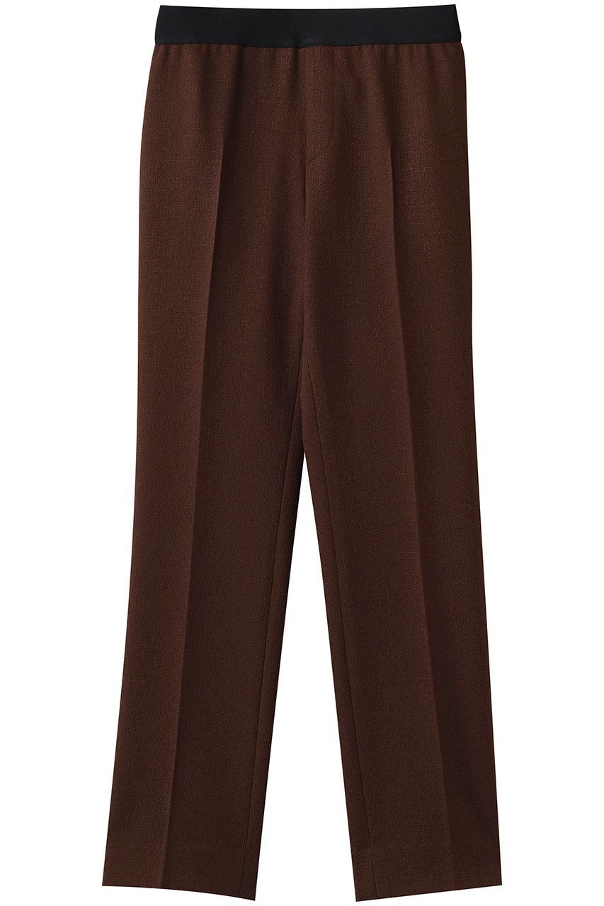 【エムフィル/M Fil】のブッチャー コンフォートロングイージートラウザーズ インテリア・キッズ・メンズ・レディースファッション・服の通販 founy(ファニー) 　ファッション　Fashion　レディースファッション　Fashion for Women　パンツ　Pants & Trousers　ストレッチ　Stretch, Stretchy Fabric　リラックス　Relax, Relaxed Fit　ダークブラウン|ID: prp329100004894064 ipo3291000000036583401