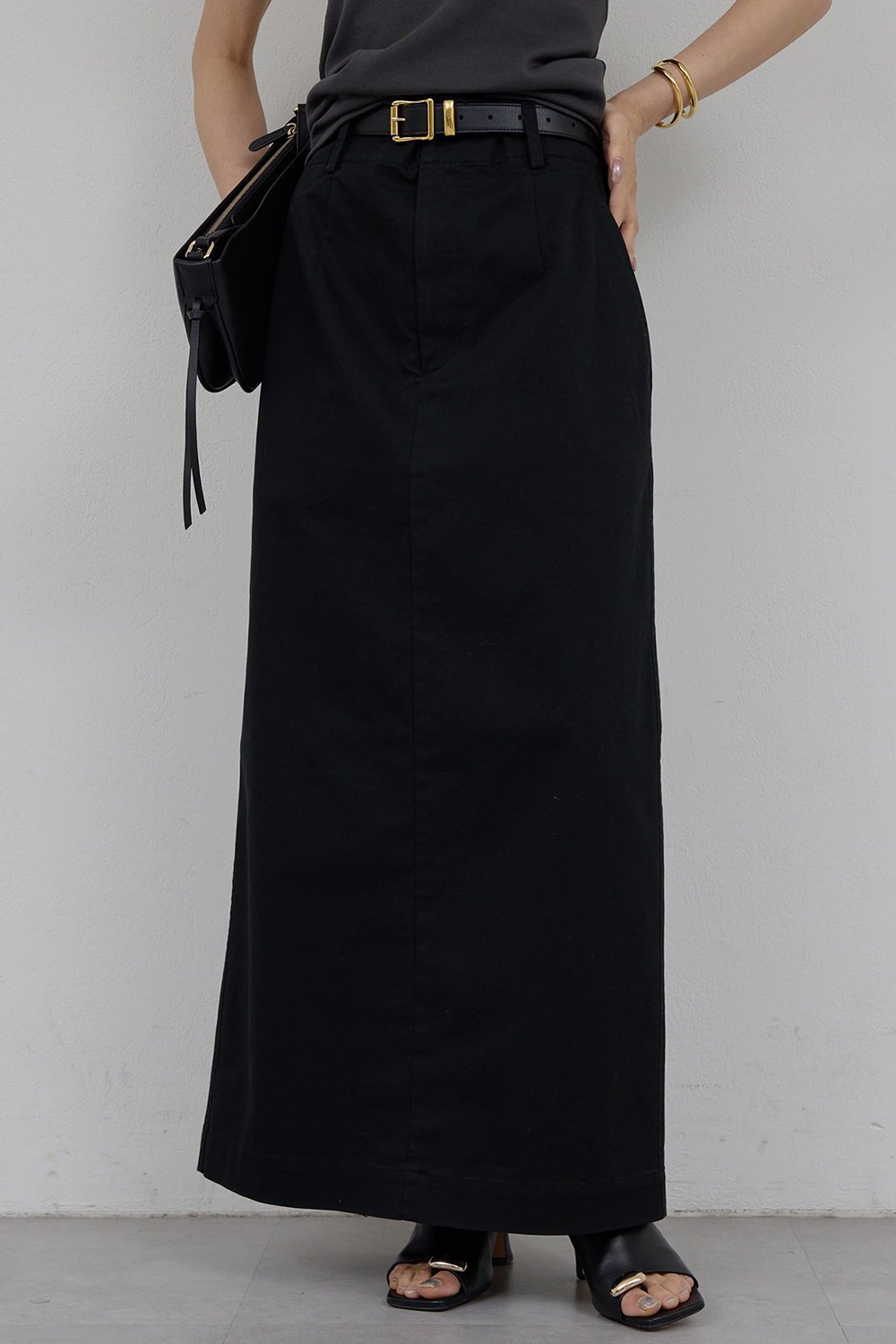 【ガリャルダガランテ/GALLARDAGALANTE】のチノストレッチスカート 人気、トレンドファッション・服の通販 founy(ファニー) ファッション Fashion レディースファッション Fashion for Women スカート Skirts ロングスカート Long Skirts / Maxi & Midi Skirts シンプル Simple, Minimal スマート Smart, Elegant スリット Slit, Slit Detail ロング Long, Long-Length 新作・新入荷 New Arrivals / New In other-1|ID: prp329100004894076 ipo3291000000036583503