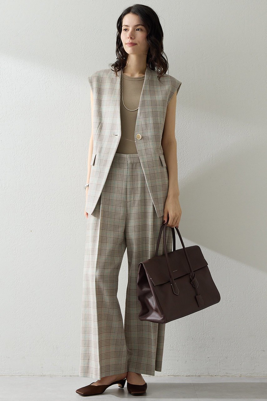 【ウィムガゼット/Whim Gazette】のコットンチェックジレ 人気、トレンドファッション・服の通販 founy(ファニー) ファッション Fashion レディースファッション Fashion for Women アウター Coat / Outerwear Collection レディースジャケット・軽アウター Jackets おすすめ Recommended / Our Picks ジャケット Jacket, Outerwear チェック Check, Plaid, Tartan ベスト Vest, Waistcoat リラックス Relax, Relaxed Fit other-2|ID: prp329100004894081 ipo3291000000036583620