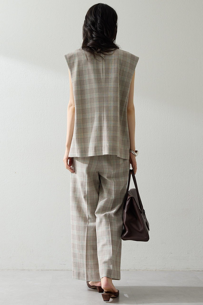 【ウィムガゼット/Whim Gazette】のコットンチェックジレ 人気、トレンドファッション・服の通販 founy(ファニー) ファッション Fashion レディースファッション Fashion for Women アウター Coat / Outerwear Collection レディースジャケット・軽アウター Jackets おすすめ Recommended / Our Picks ジャケット Jacket, Outerwear チェック Check, Plaid, Tartan ベスト Vest, Waistcoat リラックス Relax, Relaxed Fit other-4|ID: prp329100004894081 ipo3291000000036583622