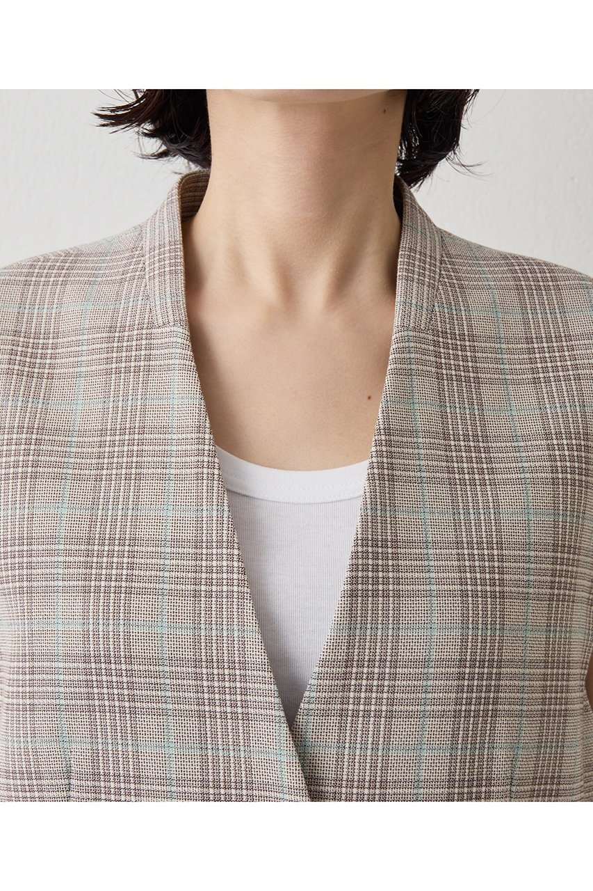 【ウィムガゼット/Whim Gazette】のコットンチェックジレ 人気、トレンドファッション・服の通販 founy(ファニー) ファッション Fashion レディースファッション Fashion for Women アウター Coat / Outerwear Collection レディースジャケット・軽アウター Jackets おすすめ Recommended / Our Picks ジャケット Jacket, Outerwear チェック Check, Plaid, Tartan ベスト Vest, Waistcoat リラックス Relax, Relaxed Fit other-8|ID: prp329100004894081 ipo3291000000036583626