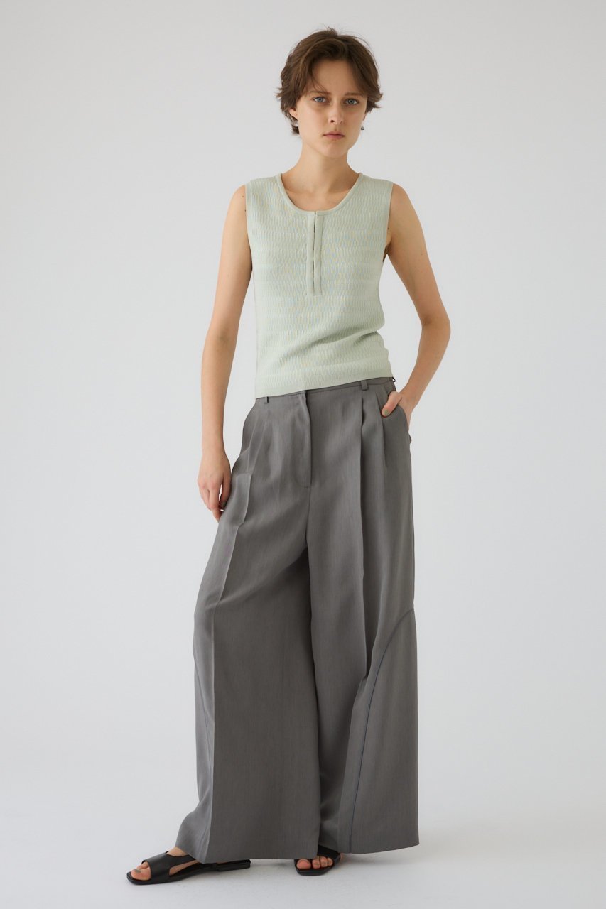 【リムアーク/RIM.ARK】のCurved piping PT/パンツ 大人の最旬トレンドファッション＆コーディネート founy(ファウニー) 　ファッション　Fashion　レディースファッション　Fashion for Women　パンツ　Pants & Trousers　シンプル　Simple, Minimal　スーツ　Suit, Formalwear　パイピング　Piping, Trim Design　エレガント 上品　Elegant　other-5|ID: prp329100004894082 ipo3291000000037238994