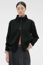【マーガレットハウエル/MARGARET HOWELL】のSTRETCH POLYESTER BLOUSON 人気、トレンドファッション・服の通販 founy(ファニー) ファッション Fashion レディースファッション Fashion for Women アウター Coat / Outerwear Collection レディースジャケット・軽アウター Jackets ブルゾンジャケット・スポーティアウター Blouson Jackets アウトドア Outdoor Clothing コレクション Collection, Seasonal Line ジャケット Jacket, Outerwear ストレッチ Stretch, Stretchy Fabric ブルゾン Blouson, Bomber Jacket プリント Print, Printed Pattern ポケット Pocket, Pocket Detail マーガレット Marguerite, Daisy Pattern thumbnail ブラック|ID: prp329100004894091 ipo3291000000036583835