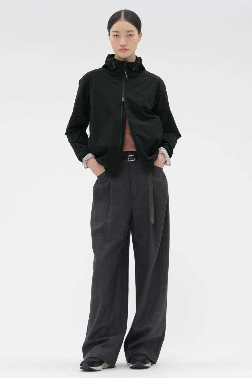 【マーガレットハウエル/MARGARET HOWELL】のSTRETCH POLYESTER BLOUSON 大人の最旬トレンドファッション＆コーディネート founy(ファウニー) 　ファッション　Fashion　レディースファッション　Fashion for Women　アウター　Coat / Outerwear Collection　レディースジャケット・軽アウター　Jackets　ブルゾンジャケット・スポーティアウター　Blouson Jackets　アウトドア　Outdoor Clothing　コレクション　Collection, Seasonal Line　ジャケット　Jacket, Outerwear　ストレッチ　Stretch, Stretchy Fabric　ブルゾン　Blouson, Bomber Jacket　プリント　Print, Printed Pattern　ポケット　Pocket, Pocket Detail　マーガレット　Marguerite, Daisy Pattern　other-2|ID: prp329100004894091 ipo3291000000036895410