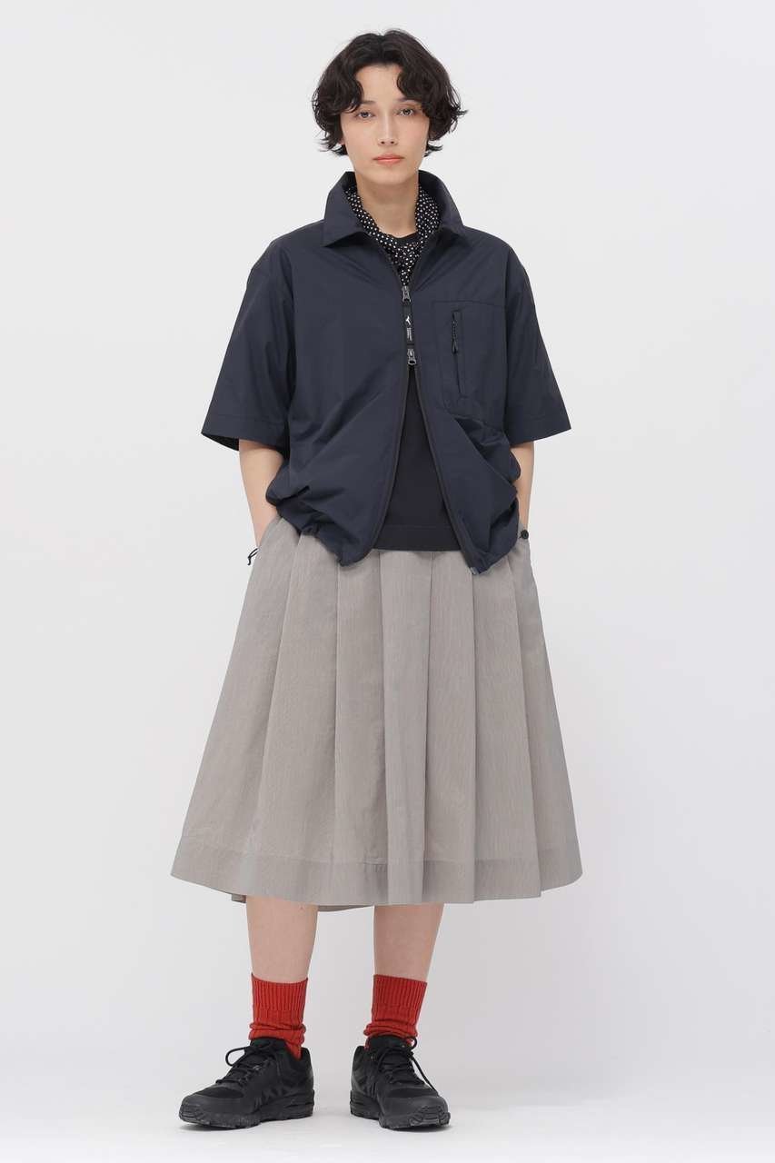 【マーガレットハウエル/MARGARET HOWELL】のFINE STRIPE COTTON SILK SKIRT 大人の最旬トレンドファッション＆コーディネート founy(ファウニー) 　ファッション　Fashion　レディースファッション　Fashion for Women　スカート　Skirts　ロングスカート　Long Skirts / Maxi & Midi Skirts　おすすめ　Recommended / Our Picks　シルク　Silk, 100% Silk　ジャケット　Jacket, Outerwear　ストライプ　Stripe, Striped Pattern　セットアップ　Set-Up, Coordinated Outfit　ロング　Long, Long-Length　夏　Summer　 other-1|ID: prp329100004894092 ipo3291000000036583849