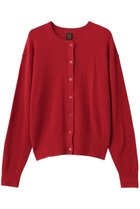 【バトナー/BATONER】のAMUNDSEN クルーネック カーディガン レッド|ID: prp329100004894093 ipo3291000000036955684