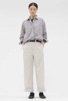 【マーガレットハウエル/MARGARET HOWELL】のBASIC CHINO TROUSERS 人気、トレンドファッション・服の通販 founy(ファニー) ファッション Fashion レディースファッション Fashion for Women パンツ Pants & Trousers なめらか Smooth, Silky Texture ストレート Straight, Straight Cut バランス Balance, Style Balance フィット Fit, Slim Fit ベーシック Basic, Essential エレガント 上品 Elegant thumbnail ホワイト|ID: prp329100004894096 ipo3291000000036583936