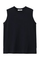 【エブール/ebure】のライトシルクコットン ノースリーブニットトップス ネイビー|ID: prp329100004894100 ipo3291000000036584005