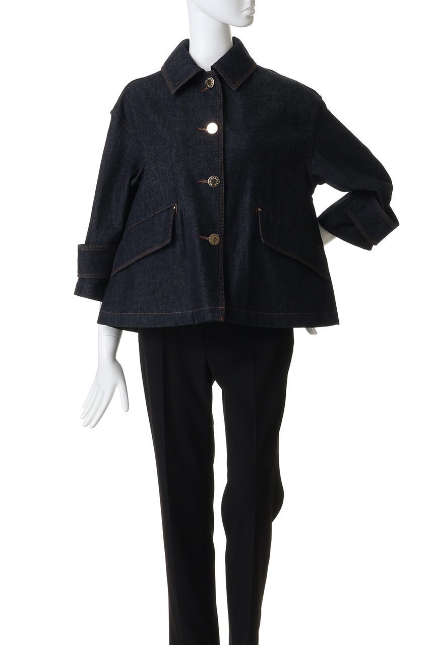 【マッキントッシュ/MACKINTOSH】のHUMBIE スリムフィットデニムジャケットメタルボタン 大人の最旬トレンドファッション＆コーディネート founy(ファウニー) 　ファッション　Fashion　レディースファッション　Fashion for Women　アウター　Coat / Outerwear Collection　レディースジャケット・軽アウター　Jackets　デニムジャケット / カジュアルアウター　Denim Jackets　ショート　Short, Short Length　ジャケット　Jacket, Outerwear　スリム　Slim, Slim Fit　デニム　Denim, Jeans Material　バランス　Balance, Style Balance　フィット　Fit, Slim Fit　メタル　Metal, Metal Parts　リュクス　Luxury, Elegant, High-End, Chic　エレガント 上品　Elegant　人気　Popular, Best Seller　other-2|ID: prp329100004894103 ipo3291000000037009234