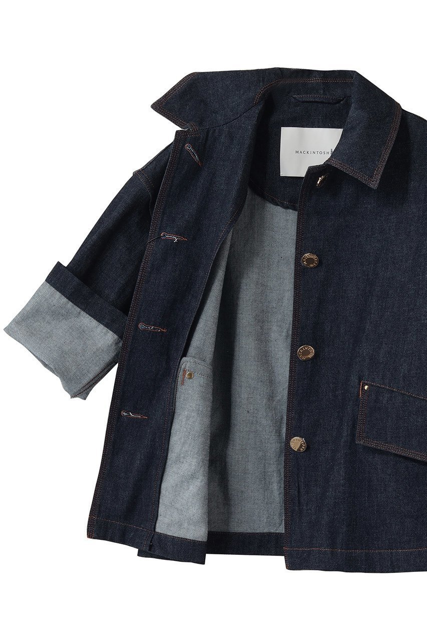 【マッキントッシュ/MACKINTOSH】のHUMBIE スリムフィットデニムジャケットメタルボタン 大人の最旬トレンドファッション＆コーディネート founy(ファウニー) 　ファッション　Fashion　レディースファッション　Fashion for Women　アウター　Coat / Outerwear Collection　レディースジャケット・軽アウター　Jackets　デニムジャケット / カジュアルアウター　Denim Jackets　ショート　Short, Short Length　ジャケット　Jacket, Outerwear　スリム　Slim, Slim Fit　デニム　Denim, Jeans Material　バランス　Balance, Style Balance　フィット　Fit, Slim Fit　メタル　Metal, Metal Parts　リュクス　Luxury, Elegant, High-End, Chic　エレガント 上品　Elegant　人気　Popular, Best Seller　other-6|ID: prp329100004894103 ipo3291000000037009242