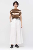 【マーガレットハウエル/MARGARET HOWELL】のSTIFF COTTON TWILL TROUSERS ホワイト|ID: prp329100004894105 ipo3291000000037239564