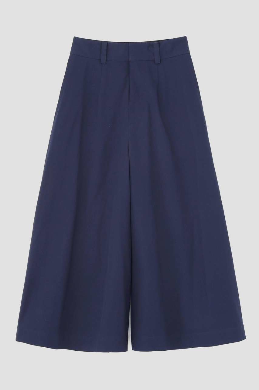 【マーガレットハウエル/MARGARET HOWELL】のSTIFF COTTON TWILL TROUSERS 大人の最旬トレンドファッション＆コーディネート founy(ファウニー) 　ファッション　Fashion　レディースファッション　Fashion for Women　パンツ　Pants & Trousers　キュロット　Culottes, Wide Shorts　ツイル　Twist, Twisted Detail　フラット　Flat, Flat Shoes　フレア　Flare, Flared　フロント　Front, Front Design　ポケット　Pocket, Pocket Detail　マニッシュ　Mannish, Boyish　ロング　Long, Long-Length　夏　Summer　春　Spring　S/S・春夏　SS, Spring/Summer, Warm Season　other-3|ID: prp329100004894105 ipo3291000000037239567
