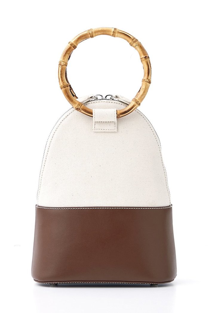 【エジュー/ajew】のBamboo Q canvas bag インテリア・キッズ・メンズ・レディースファッション・服の通販 founy(ファウニー) https://founy.com/ ファッション Fashion レディースファッション Fashion for Women バッグ Bags キャンバス Canvas, Canvas Fabric クラシック Classic, Timeless Style タンブラー Tumbler, Travel Mug ダブル Double, Double-Breasted ミックス Mix, Mixed Style |ID: prp329100004894106 ipo3291000000037239575