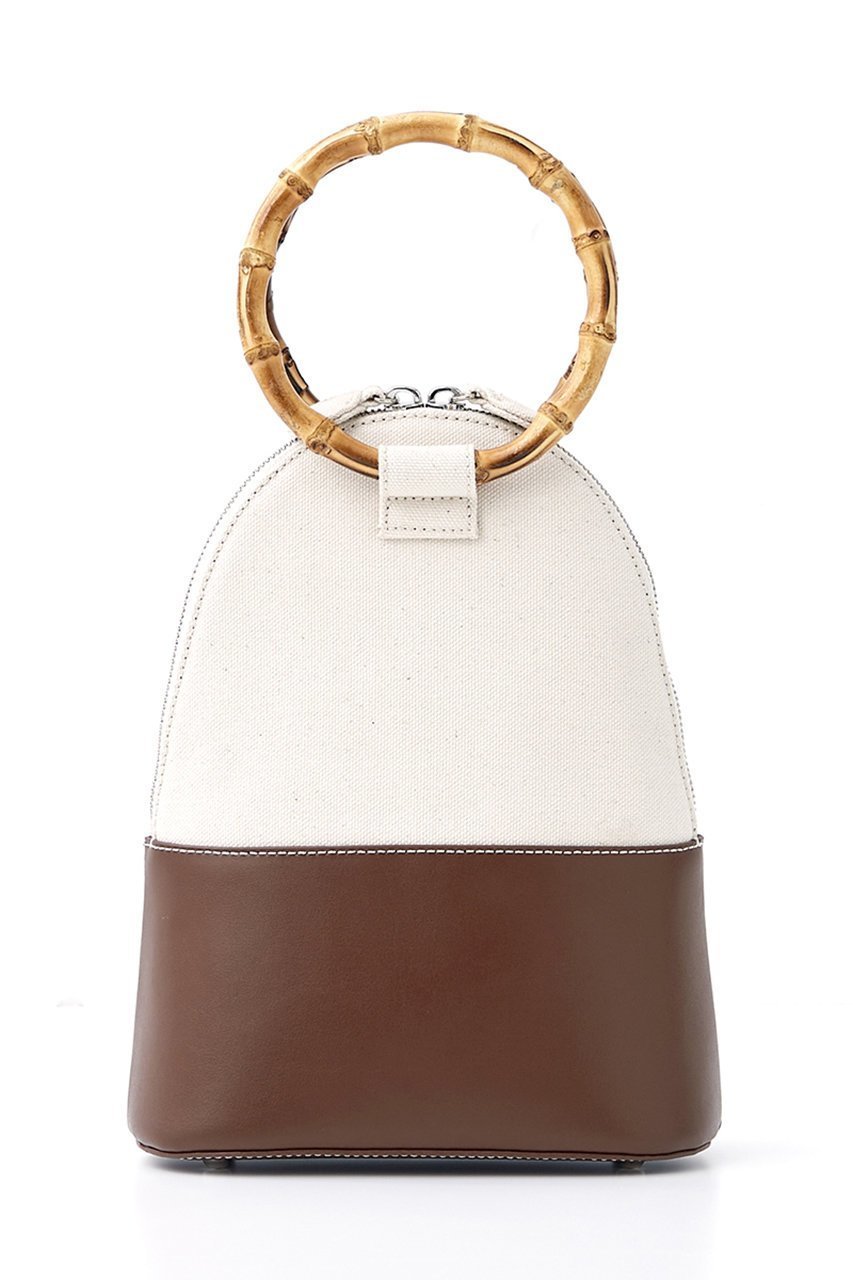 【エジュー/ajew】のBamboo Q canvas bag 大人の最旬トレンドファッション＆コーディネート founy(ファウニー) 　ファッション　Fashion　レディースファッション　Fashion for Women　バッグ　Bags　キャンバス　Canvas, Canvas Fabric　クラシック　Classic, Timeless Style　タンブラー　Tumbler, Travel Mug　ダブル　Double, Double-Breasted　ミックス　Mix, Mixed Style　 other-1|ID: prp329100004894106 ipo3291000000037239575