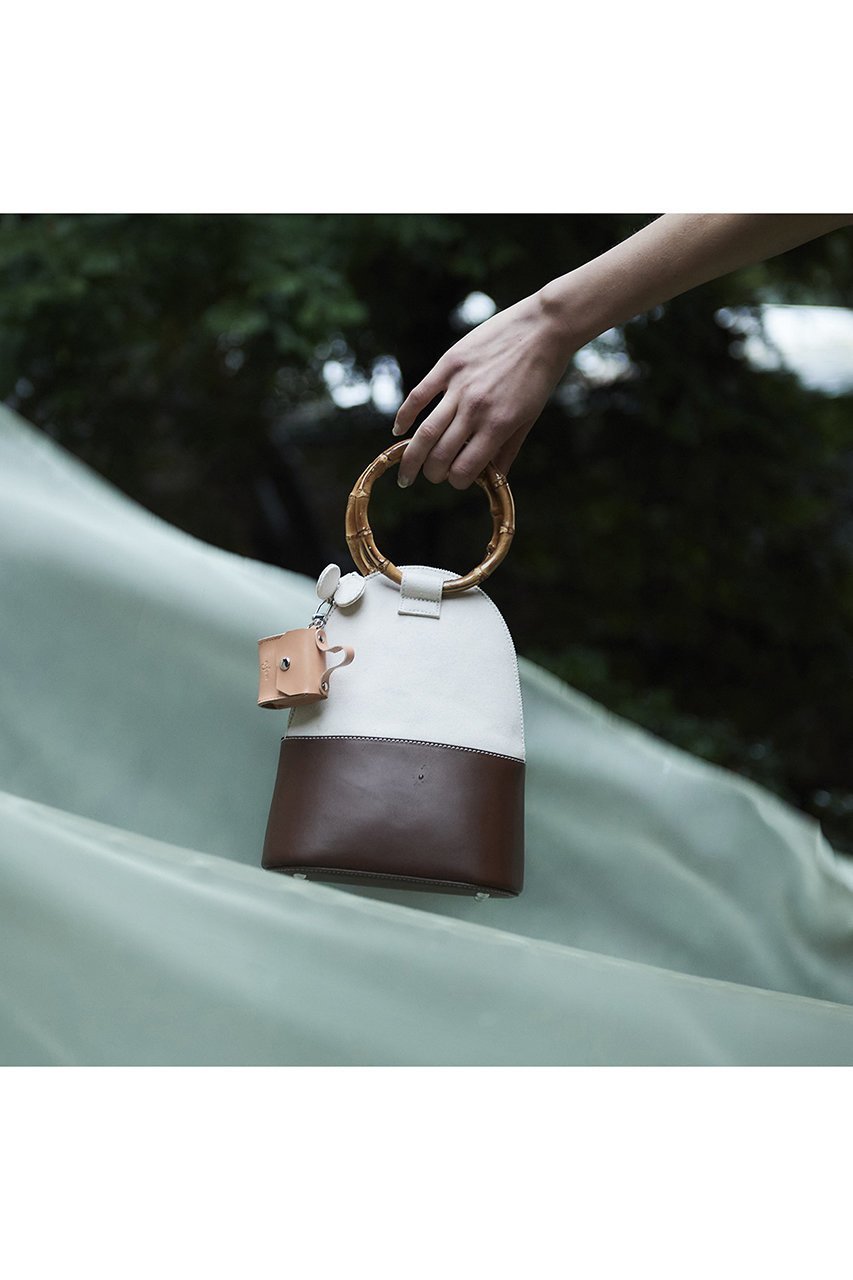 【エジュー/ajew】のBamboo Q canvas bag 大人の最旬トレンドファッション＆コーディネート founy(ファウニー) 　ファッション　Fashion　レディースファッション　Fashion for Women　バッグ　Bags　キャンバス　Canvas, Canvas Fabric　クラシック　Classic, Timeless Style　タンブラー　Tumbler, Travel Mug　ダブル　Double, Double-Breasted　ミックス　Mix, Mixed Style　other-3|ID: prp329100004894106 ipo3291000000037239578