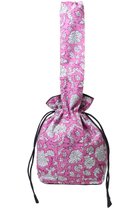 【エスゼット ブロックプリント/SZ Blockprints】のDUMPLING BAG NILA ダンプリングバッグ 大人の最旬トレンドファッション＆コーディネート founy(ファウニー) ファッション Fashion レディースファッション Fashion for Women バッグ Bags エスニック Ethnic Style フォルム Silhouette, Form プリント Print, Printed Pattern リネン Linen, Linen Fabric 春 Spring thumbnail ピンク|ID: prp329100004894110 ipo3291000000037009391