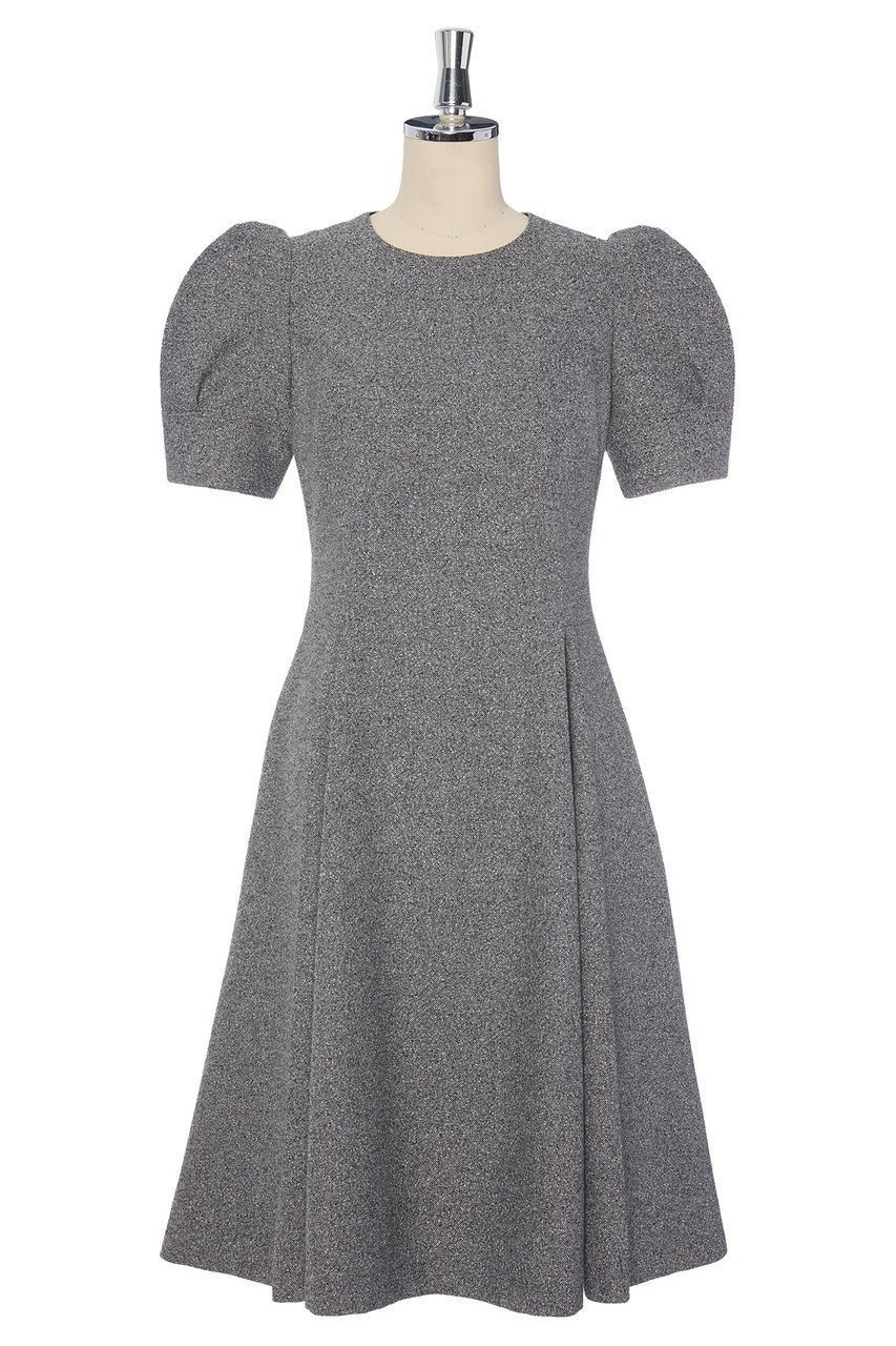 【デイジーリン/DAISY LIN】のClassic Tweed “Lady Flare Dress” 大人の最旬トレンドファッション＆コーディネート founy(ファウニー) 　ファッション　Fashion　レディースファッション　Fashion for Women　ワンピース　Dresses　フォーマル・パーティードレス・結婚式用ドレス　Elegant & Casual Dresses　チュニック　Tunic Tops & Dresses　ウォッシャブル　Machine Washable　エレガント 上品　Elegant　洗える　Machine Washable　クラシカル　Classical, Vintage-Inspired　クラシック　Classic, Timeless Style　ストレッチ　Stretch, Stretchy Fabric　チュニック　Tunic, Long Top　ツイード　Twill, Twill Weave　ネップ　Nepp, Slub Yarn　フィット　Fit, Slim Fit　フレア　Flare, Flared　 other-1|ID: prp329100004894123 ipo3291000000036874244