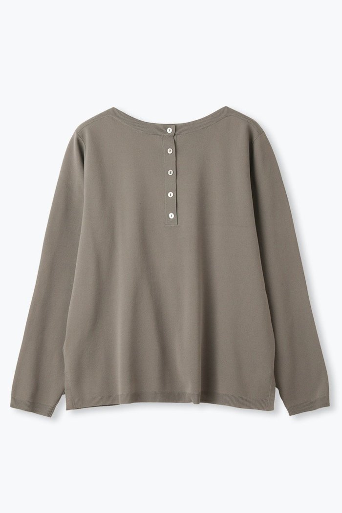 【レリル/lelill】のハイテク2WAYバスクニット インテリア・キッズ・メンズ・レディースファッション・服の通販 founy(ファウニー) https://founy.com/ ファッション Fashion レディースファッション Fashion for Women トップス・カットソー Cut & Sew Tops ニット Knit Tops & Sweaters カジュアルプルオーバー・ニットトップス Pullovers & Knit Tops / Casual Pullovers シンプル Simple, Minimal スリット Slit, Slit Detail バスク Basque, Basque Style 春 Spring |ID: prp329100004894126 ipo3291000000036584218