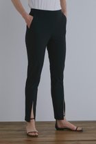 【ル フィル/LE PHIL】のSOLOTEXブロードセンタースリットパンツ ブラック|ID: prp329100004894143 ipo3291000000037010160