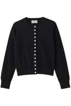 【プルミエ アロンディスモン/1er Arrondissement】のコンパクトボタンカーディガン ブラック|ID: prp329100004894150 ipo3291000000036584421