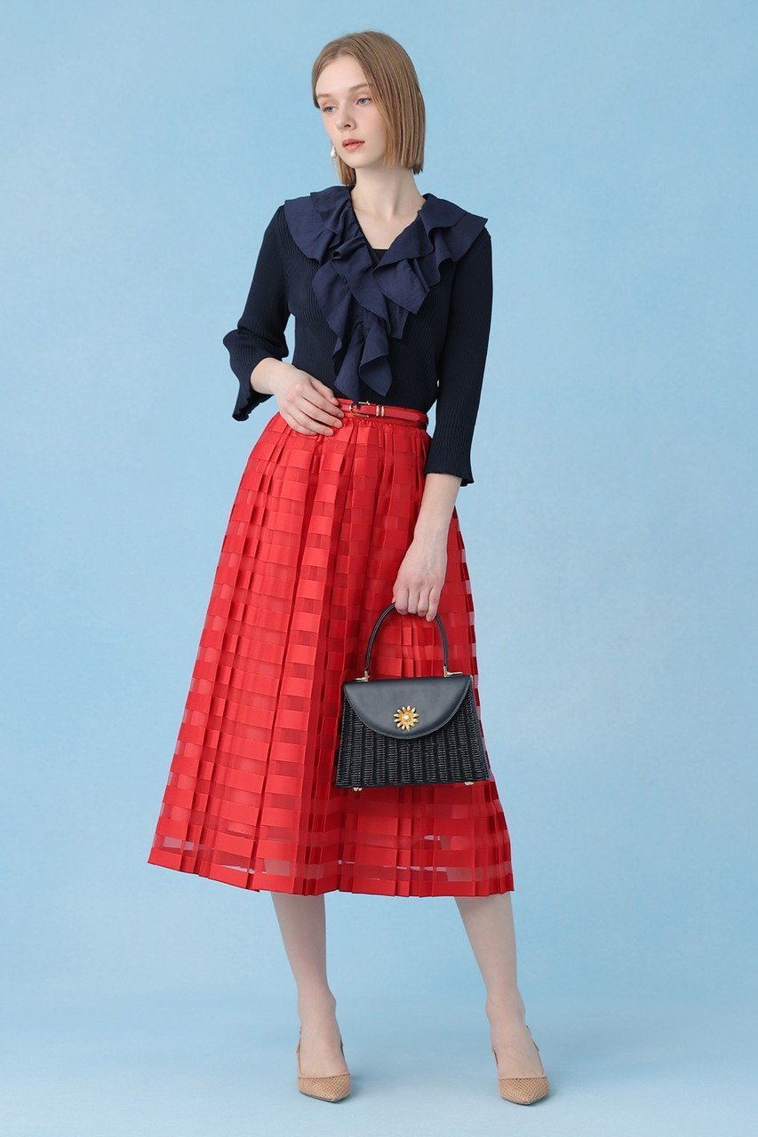【アナイ/ANAYI】のルーシュ付カーディガン 大人の最旬トレンドファッション&コーディネート founy(ファウニー) ファッション Fashion レディースファッション Fashion for Women トップス・カットソー Cut & Sew Tops ニット Knit Tops & Sweaters カーディガン・羽織り Layered Style Cardigans エレガント 上品 Elegant カフス Cuff Design カーディガン Cardigan, Knitwear フリル Frill, Ruffle フレア Flare, Flared リブニット Rib Knit, Ribbed Knit other-7|ID: prp329100004894167 ipo3291000000036874672