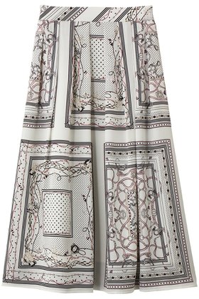 【アナイ/ANAYI】のスカーフプリントタックスカート 人気、トレンドファッション・服の通販 founy(ファニー) ファッション Fashion レディースファッション Fashion for Women スカート Skirts ロングスカート Long Skirts / Maxi & Midi Skirts エアリー Airy Texture スカーフ Scarf, Neckwear プリント Print, Printed Pattern ロング Long, Long-Length 夏 Summer 春 Spring S/S・春夏 SS, Spring/Summer, Warm Season |ID:prp329100004894168