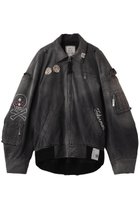 【メゾン ミハラヤスヒロ/Maison MIHARA YASUHIRO / MEN】の【MEN】【Maison MIHARA YASUHIRO】SUN FADED ミリタリー ジャケット ブラック|ID: prp329100004894191 ipo3291000000036584742