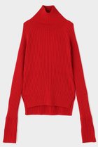 【ル フィル/LE PHIL】のウールリブタートル レッド|ID: prp329100004894199 ipo3291000000036875073