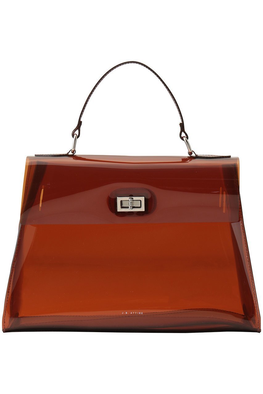 【ジェービーアタイア/J.B. ATTIRE】のLE ROCHER BAG インテリア・キッズ・メンズ・レディースファッション・服の通販 founy(ファウニー) 　ファッション　Fashion　レディースファッション　Fashion for Women　バッグ　Bags　チャーム　Charm, Pendant　トレンド　Trend, Trending Now　フラップ　Flap, Flap Pocket　エレガント 上品　Elegant　台形　A-Line, Trapezoid Shape　ブラウン|ID: prp329100004894202 ipo3291000000037240628