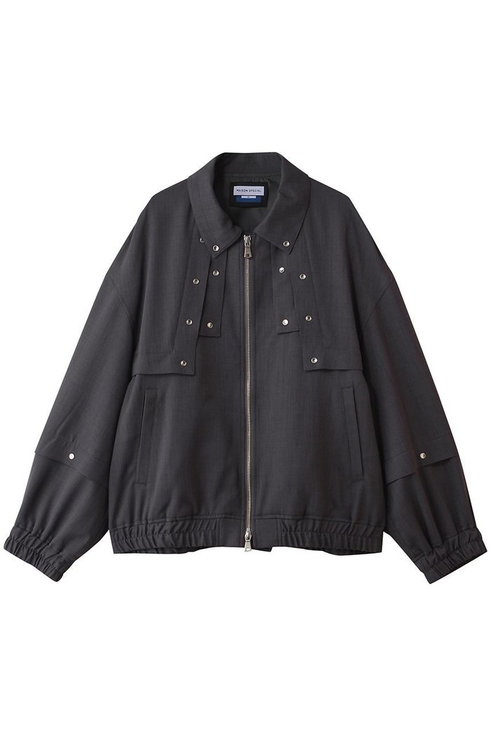 【メゾンスペシャル/MAISON SPECIAL】の【UNISEX】ヨークリベットブルゾン インテリア・キッズ・メンズ・レディースファッション・服の通販 founy(ファウニー) https://founy.com/ ファッション Fashion レディースファッション Fashion for Women アウター Coat / Outerwear Collection レディースジャケット・軽アウター Jackets ブルゾンジャケット・スポーティアウター Blouson Jackets ユニセックス Unisex, Genderless ジャケット Jacket, Outerwear ブルゾン Blouson, Bomber Jacket ベーシック Basic, Essential |ID: prp329100004894209 ipo3291000000037240710
