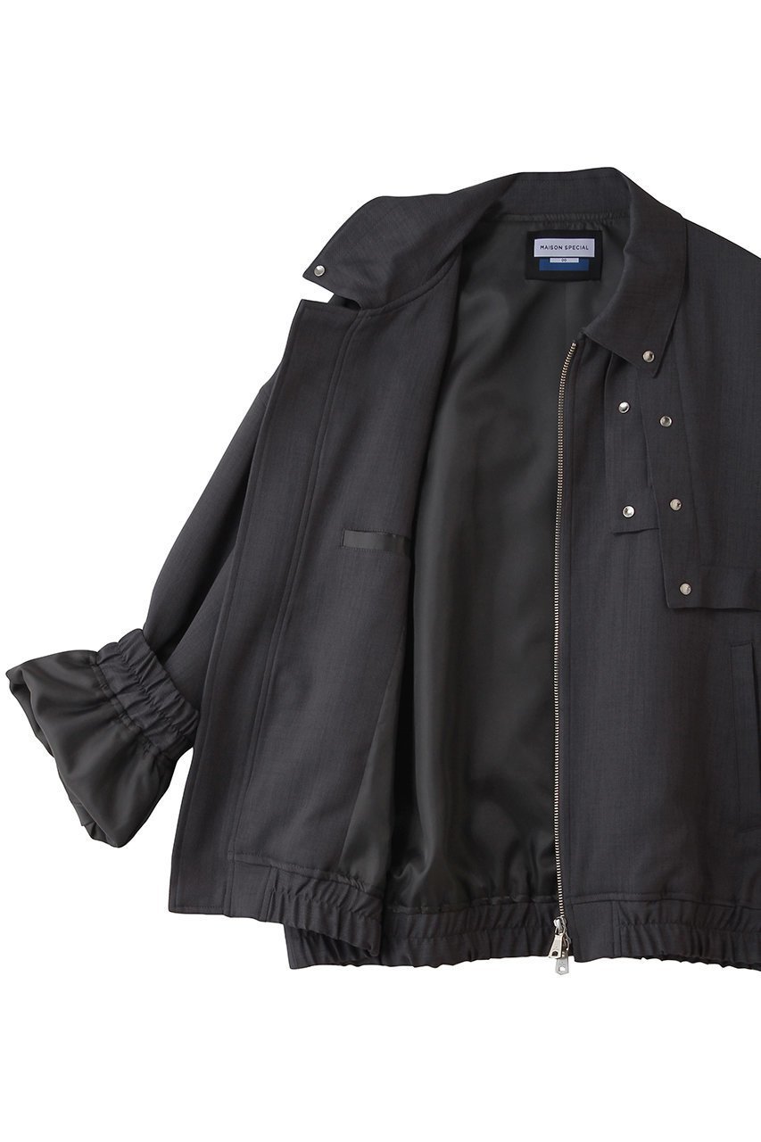 【メゾンスペシャル/MAISON SPECIAL】の【UNISEX】ヨークリベットブルゾン 大人の最旬トレンドファッション＆コーディネート founy(ファウニー) 　ファッション　Fashion　レディースファッション　Fashion for Women　アウター　Coat / Outerwear Collection　レディースジャケット・軽アウター　Jackets　ブルゾンジャケット・スポーティアウター　Blouson Jackets　ユニセックス　Unisex, Genderless　ジャケット　Jacket, Outerwear　ブルゾン　Blouson, Bomber Jacket　ベーシック　Basic, Essential　other-6|ID: prp329100004894209 ipo3291000000037240722