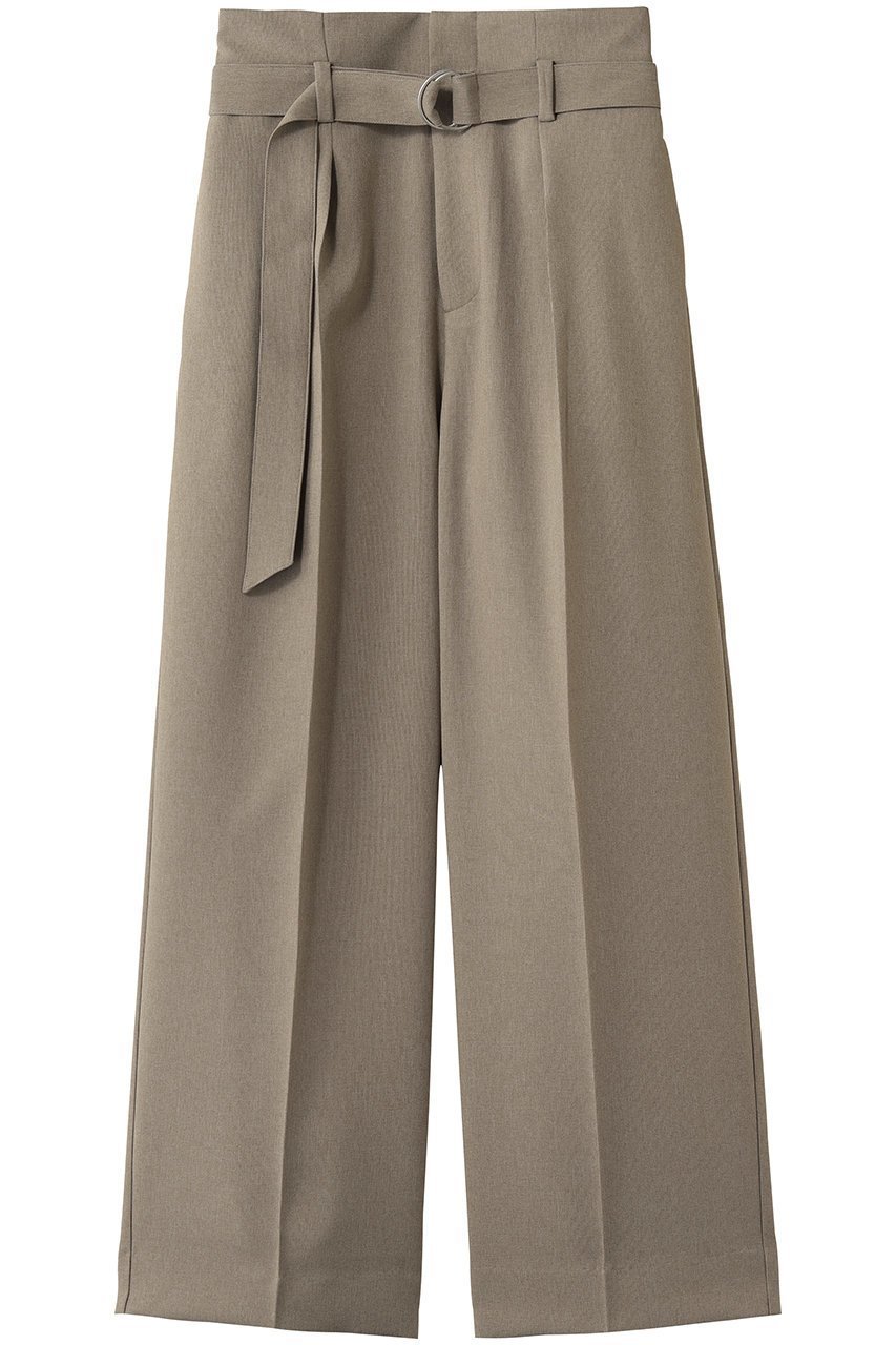 【ミディウミソリッド/MIDIUMISOLID】のbelted slacks スラックス 大人の最旬トレンドファッション＆コーディネート founy(ファウニー) 　ファッション　Fashion　レディースファッション　Fashion for Women　パンツ　Pants & Trousers　スラックス　Slacks, Dress Pants　センター　Center, Center Line　ワイド　Wide, Wide Fit　再入荷　Restock / Back in Stock　夏　Summer　春　Spring　S/S・春夏　SS, Spring/Summer, Warm Season　 other-1|ID: prp329100004894210 ipo3291000000036897738
