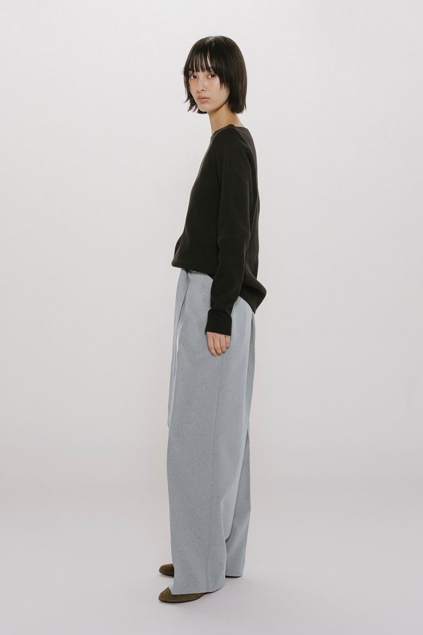 【ミディウミソリッド/MIDIUMISOLID】のbelted slacks スラックス 大人の最旬トレンドファッション＆コーディネート founy(ファウニー) 　ファッション　Fashion　レディースファッション　Fashion for Women　パンツ　Pants & Trousers　スラックス　Slacks, Dress Pants　センター　Center, Center Line　ワイド　Wide, Wide Fit　再入荷　Restock / Back in Stock　夏　Summer　春　Spring　S/S・春夏　SS, Spring/Summer, Warm Season　other-7|ID: prp329100004894210 ipo3291000000036897746
